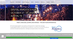 Desktop Screenshot of digitalanalyticshub.com